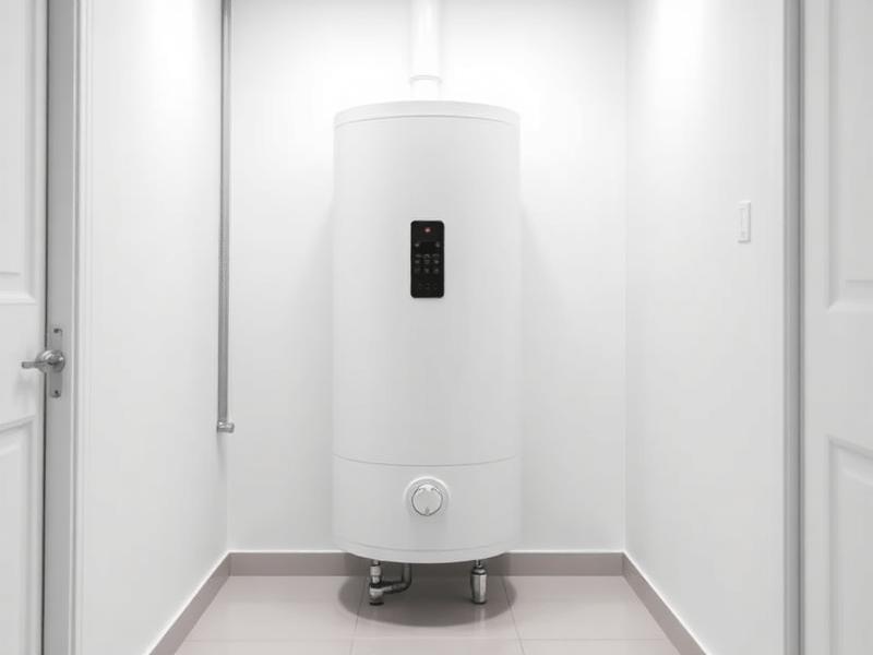 Chauffe-eau électrique blanc moderne